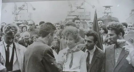 &ldquo;24 часа&rdquo; откри и заведе на борда кръстницата на кораба &ldquo;Радецки&rdquo;