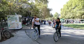 Диана Иванова поведе колона с над 50 велосипедисти