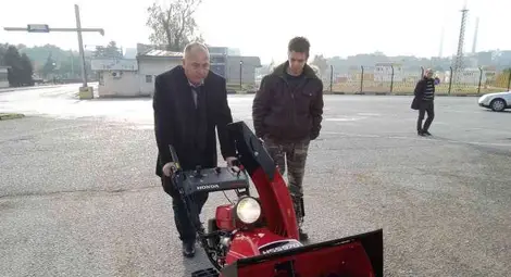 Японски снегорин ще чисти зоните за митнически контрол на ГКПП-Дунав мост