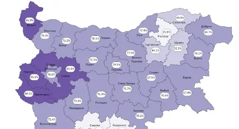 Преброяване на населението: 80.8% българи, 13% турци и  3.8% роми в Русе и областта