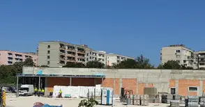 Строителството на новия „Лидл“ в „Здравец“ напредва