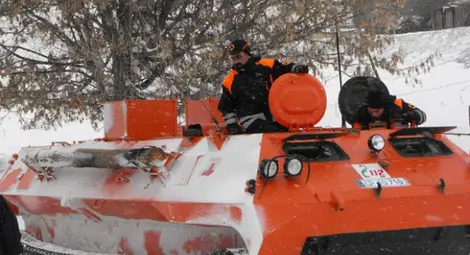 И втората военна машина на пожарната повредена в спасителна акция