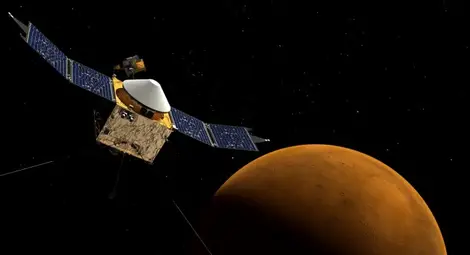 Сондата "Мейвън" влезе в орбита около Марс