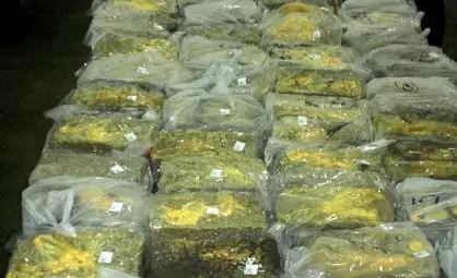 Косовар побегна на Дунав мост с 37 килограма марихуана