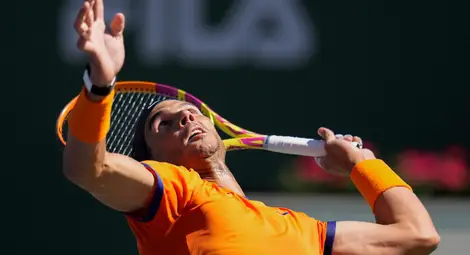 Надал оцеля срещу Корда и продължава без загуба от началото на годината