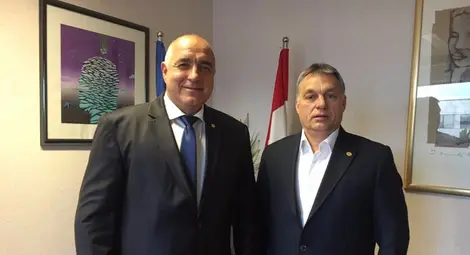 Премиерът Борисов се срещна с  унгарския си колега Виктор Орбан