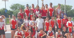 Гребците на „Локомотив“ на второ място в страната