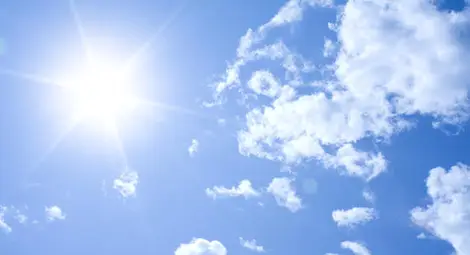 Слънчево и горещо време