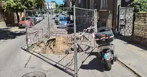 Лъч надежда в казус с тръби на тиха уличка в един от най-хубавите райони в Русе