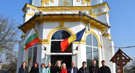 Глас на клепало посрещна  русенци в румънския Кирнодж