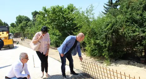 Пламен Стоилов: Мащабната реконструкция на улици и тротоари в целия град се случва за пръв път  от десетилетия