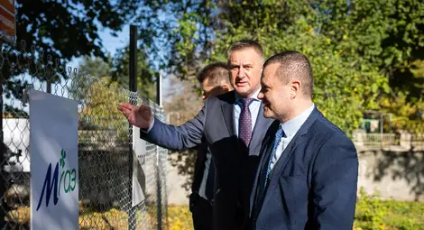 Община Русе, М-Газ и SOCAR откриха в с. Червена вода втори обект от проекта за хибридна газификация