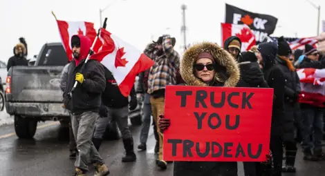Хиляди протестираха срещу епидемичните мерки в Канада Хиляди протестираха срещу епидемичните мерки в Канада