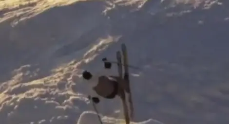 Французин записа невиждани ски скокове /видео/