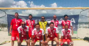 ФК „Русе“ взе бронзови  медали на плажен футбол