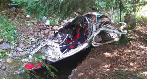 Автомобилът на загиналия пилот Тодор Славов се влачил 100 метра след излитането от пътя