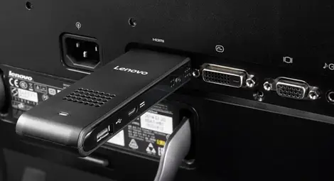 И &bdquo;Леново&ldquo; показаха компютър колкото флашка