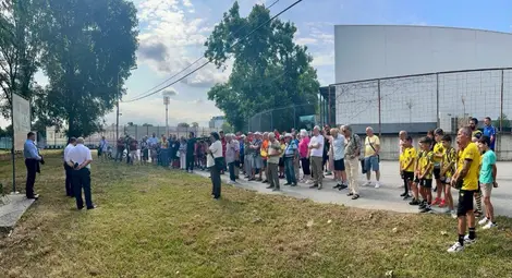 Паметно пано почита футболист №1 на Русе за 20 век Никола Йорданов