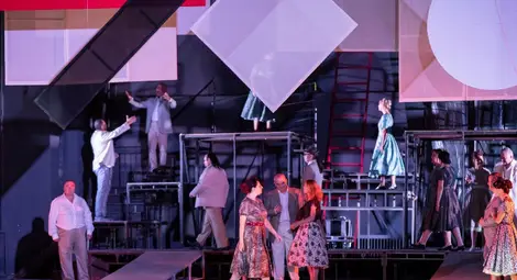 „Пожар“ в Русенската опера „Пожар“ в Русенската опера