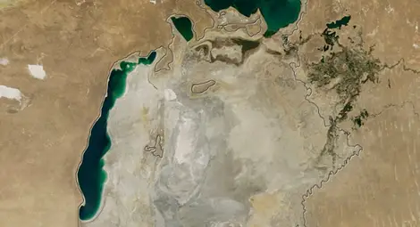 Аралско море почти пресъхна /галерия/ Аралско море почти пресъхна /галерия/
