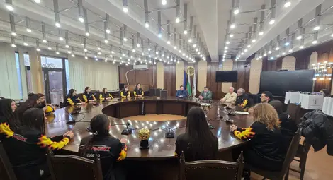 Кметът на Русе Пенчо Милков отличи волейболистките на ВК &bdquo;Любо Ганев &ndash; Автосвят&ldquo; за спечелената Купа на България