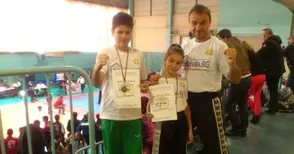 Русенски кикбоксьори печелят  куп медали на държавното