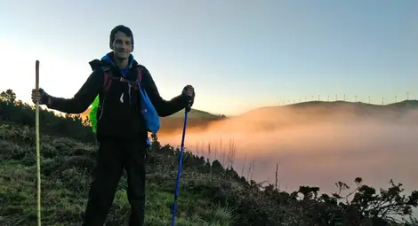 Пламен Симеонов по време на Пътуването. Снимка: Личен профил във ФБ