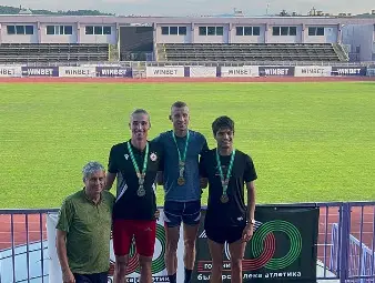 Християн Стоянов е държавен шампион на 5 км., още четири медала за лекоатлетите на &bdquo;Дунав&ldquo;-Русе от националния шампионат за мъже и жени