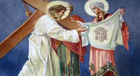 Св. Вероника е покровител на фотографите заради платно с лика на Исус