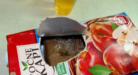 Хероин за над 90 000 лева отскит в сок от ябълки