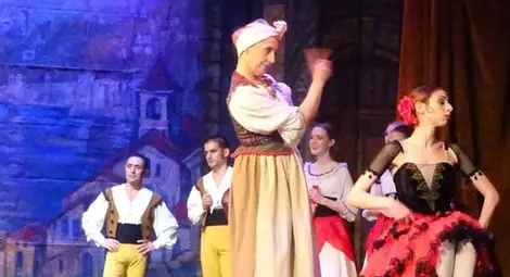 Ирена Барбукова и Масаки Такада  си партнират в балета &bdquo;Дон Кихот&ldquo; 