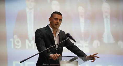 Даниел Митов в Русе:  Опонентите ни искат Радев да се преизбере, да стане архитект на новата власт и да гарантира руските интереси /галерия/