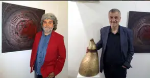 Николай Бузов и Иван Тотев покакзват неизлагани творби в обща изложба