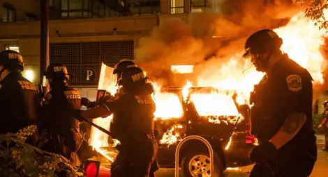 Хаосът на недоволството в САЩ ескалира