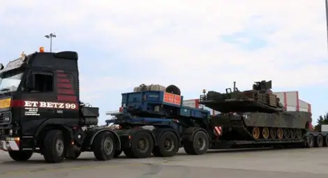 Американски танкове пристигнаха в България 