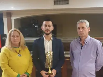 Куп отличия за състезателите и треньорите на ТСК &ndash; Русе от Българската федерация по вдигане на тежести