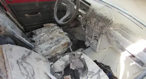 Теч на газ взриви колата на "Потсдам"