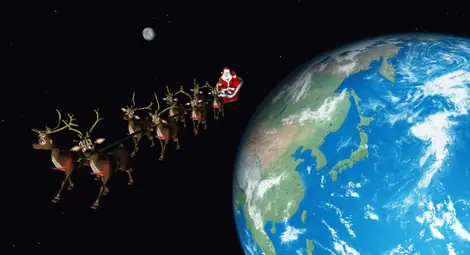 Проследете маршрута на Дядо Коледа