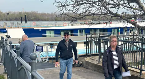 Първият круизен кораб за сезон 2025 акостира в Русе със 142 туристи на борда