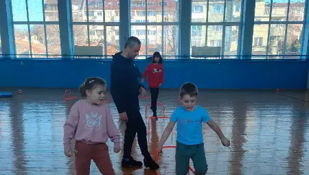 Първа тренировка по спорт за годината имаха децата с аутизъм в Русе