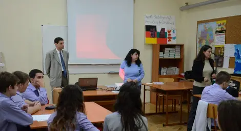 Първата световна война стана  тема в урок по история и немски