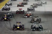 Фетел с брилянтна победа в Сингапур