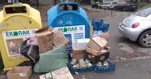 Блок „Козница“ подозира супермаркет за всекидневни купища боклук на тротоара