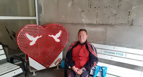 Ицо на новото си работно място. Снимка: &bdquo;Утро&ldquo;