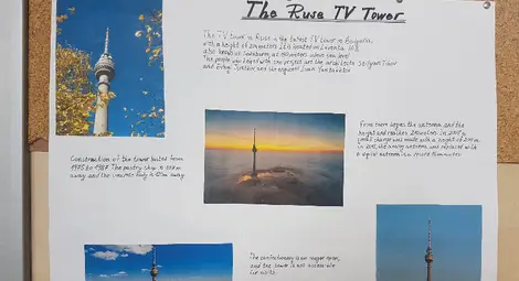 Русенски емблеми представени в конкурса &bdquo;My town Rousse&ldquo; в училище &bdquo;Възраждане&ldquo;