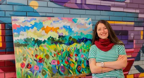 Художничката Ема Йорданова е следващият гост в &bdquo;Младите лица на Русе&ldquo;