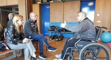 ГЕРБ ще помогне на ММА боеца Сисо за спортната зала за хора с увреждания ГЕРБ ще помогне на ММА боеца Сисо за спортната зала за хора с увреждания