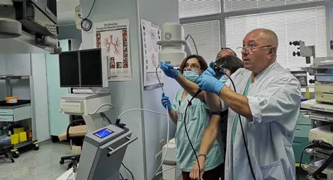 Третият у нас криоапарат за диагностика на рак на белия дроб е вече във ВМА Третият у нас криоапарат за диагностика на рак на белия дроб е вече във ВМА