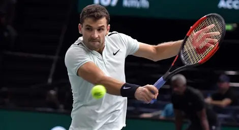 Григор Димитров отстъпи на Иснър в Париж Григор Димитров отстъпи на Иснър в Париж