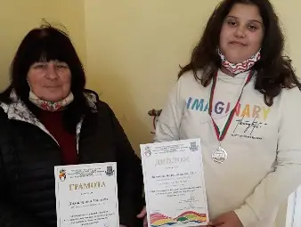 Петокласничка спечели трето място от национален конкурс за рисунка